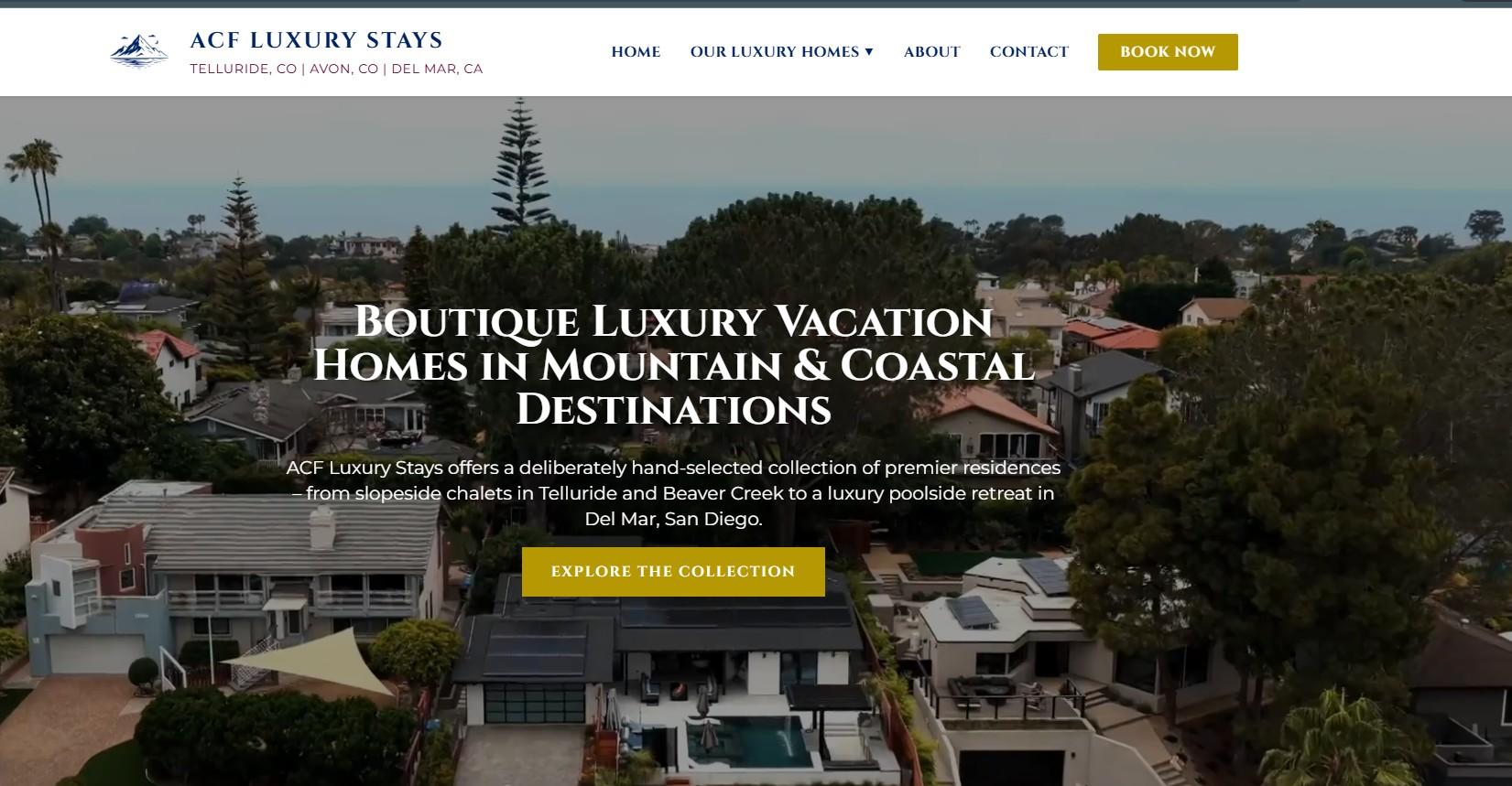 ACF Luxury Stays screenshot 1